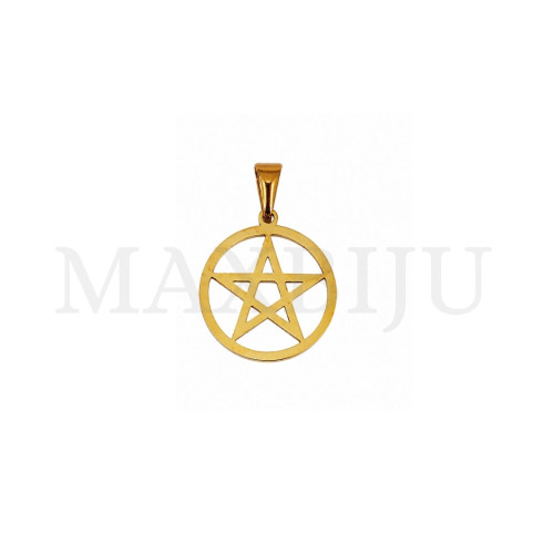 Stainless Steel Star Pendant - 20mm