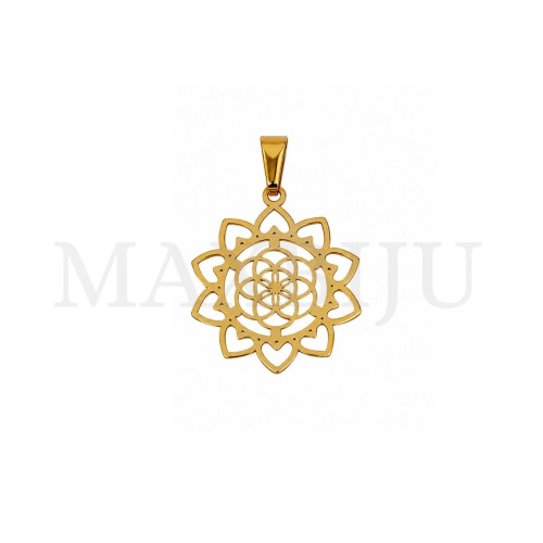 Stainless Steel Star Pendant - 26mm