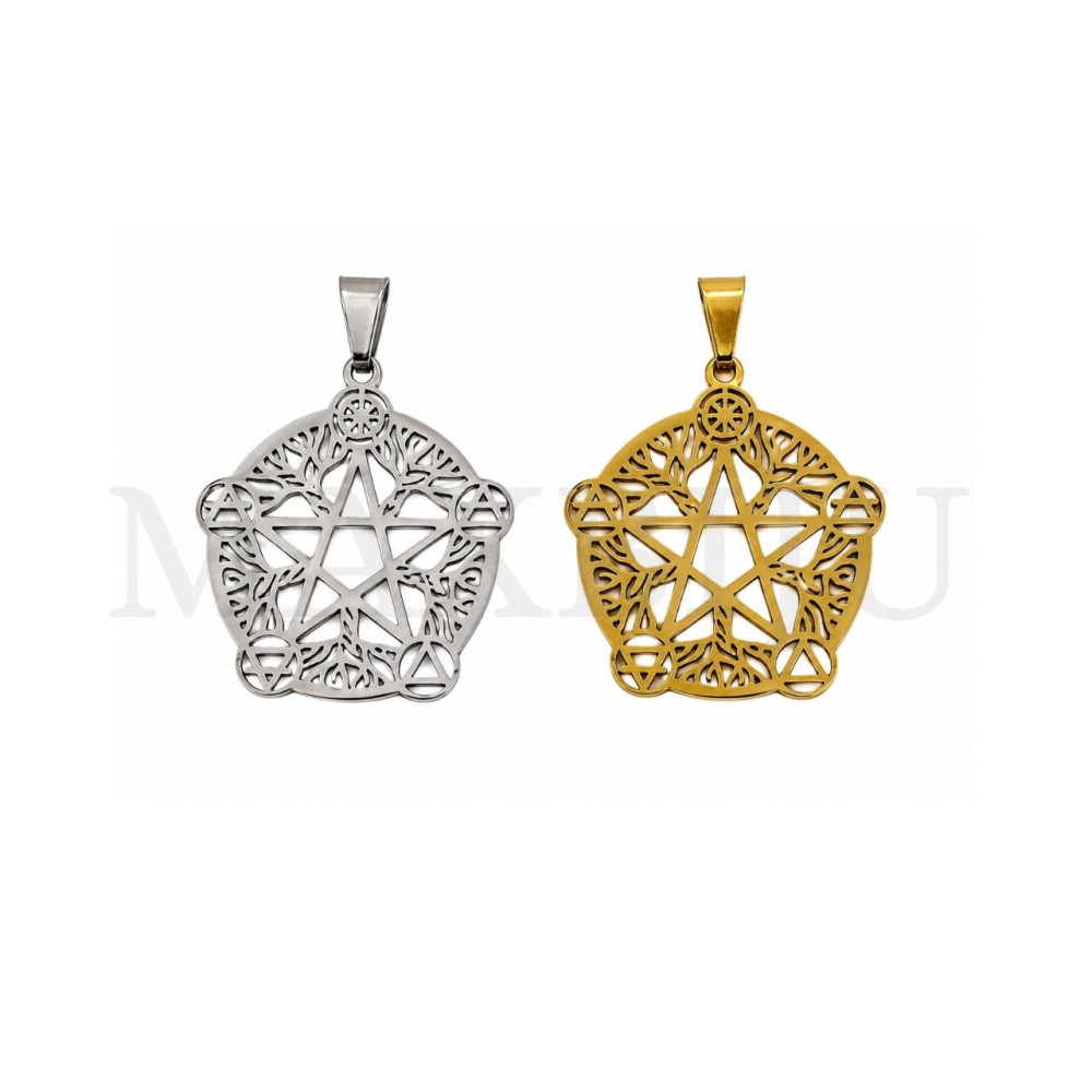 Stainless Steel Pendant - 28mm
