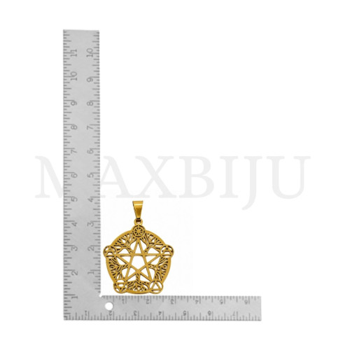 Stainless Steel Pendant - 28mm