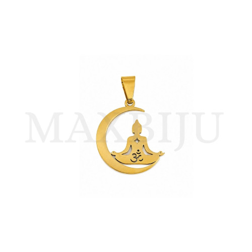 Stainless Steel Pendant - 23x27mm