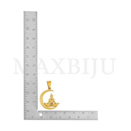 Stainless Steel Pendant - 23x27mm