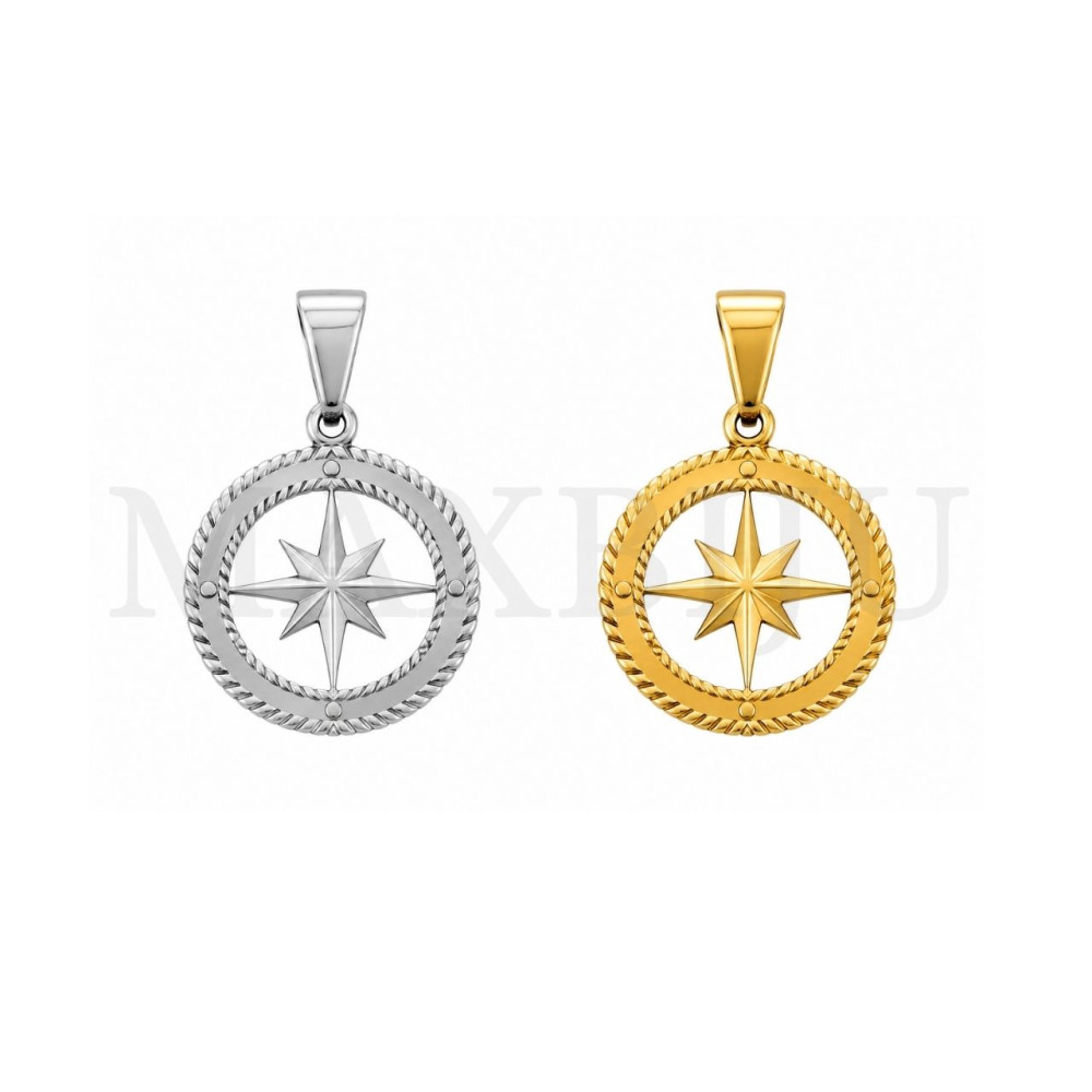 Stainless Steel Pendant - 18mm