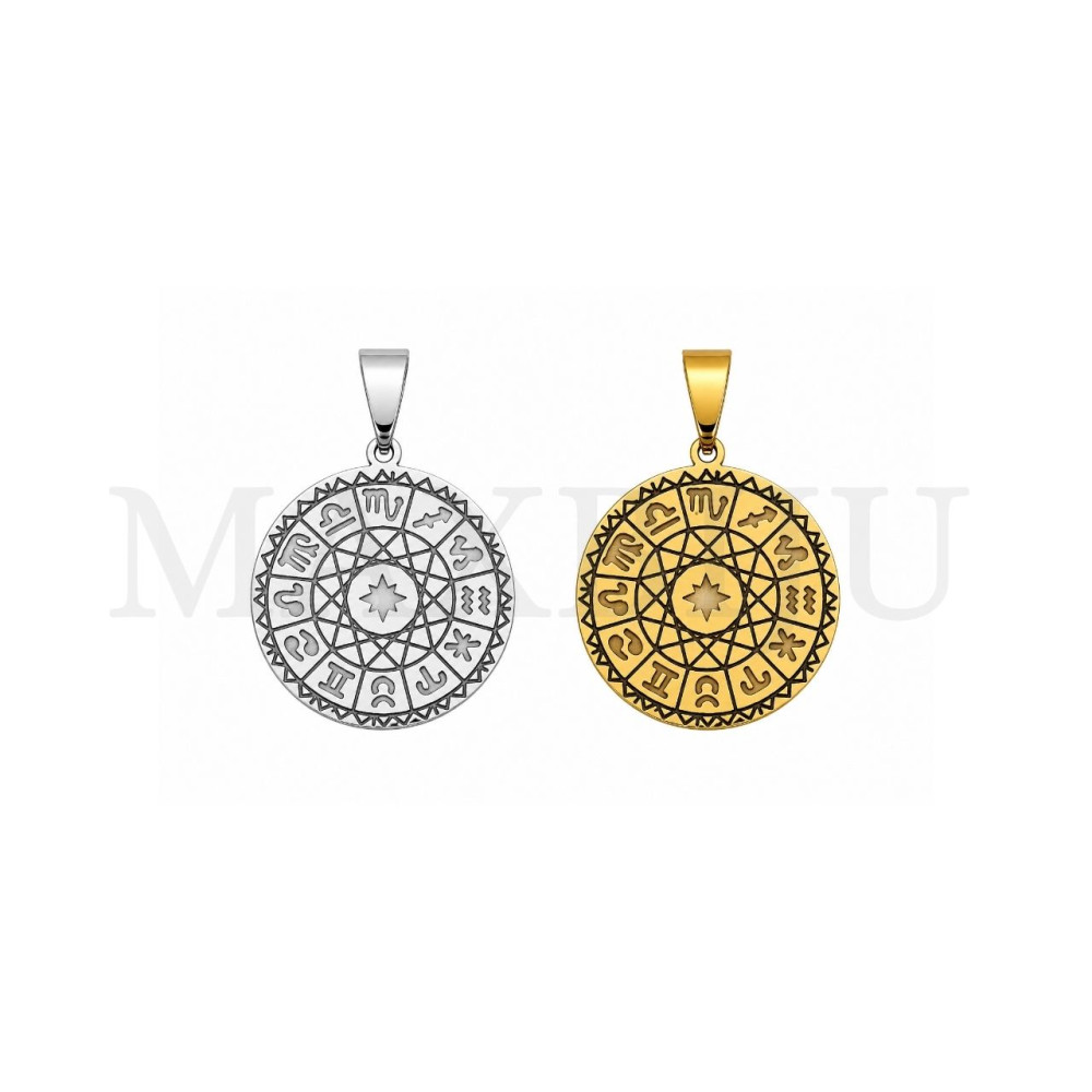 Stainless Steel Pendant - 25mm