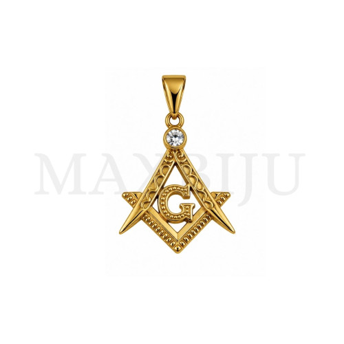 Stainless Steel Pendant - 26x29mm