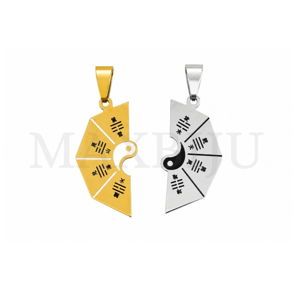 Stainless Steel Pendant - 28x32mm