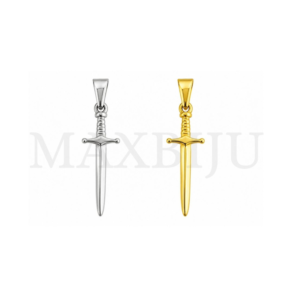 Stainless Steel Pendant - 11x32mm