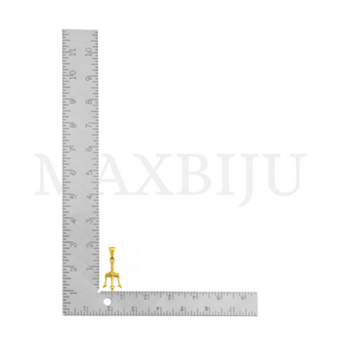Stainless Steel Pendant - 10x22mm