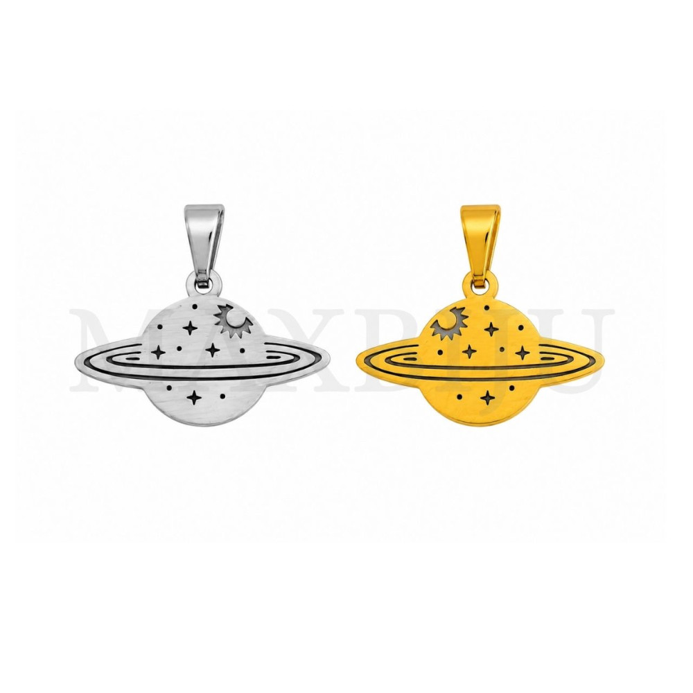 Stainless Steel Pendant - 25x15mm