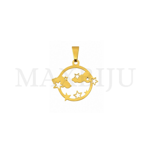 Stainless Steel Pendant - 25x22mm