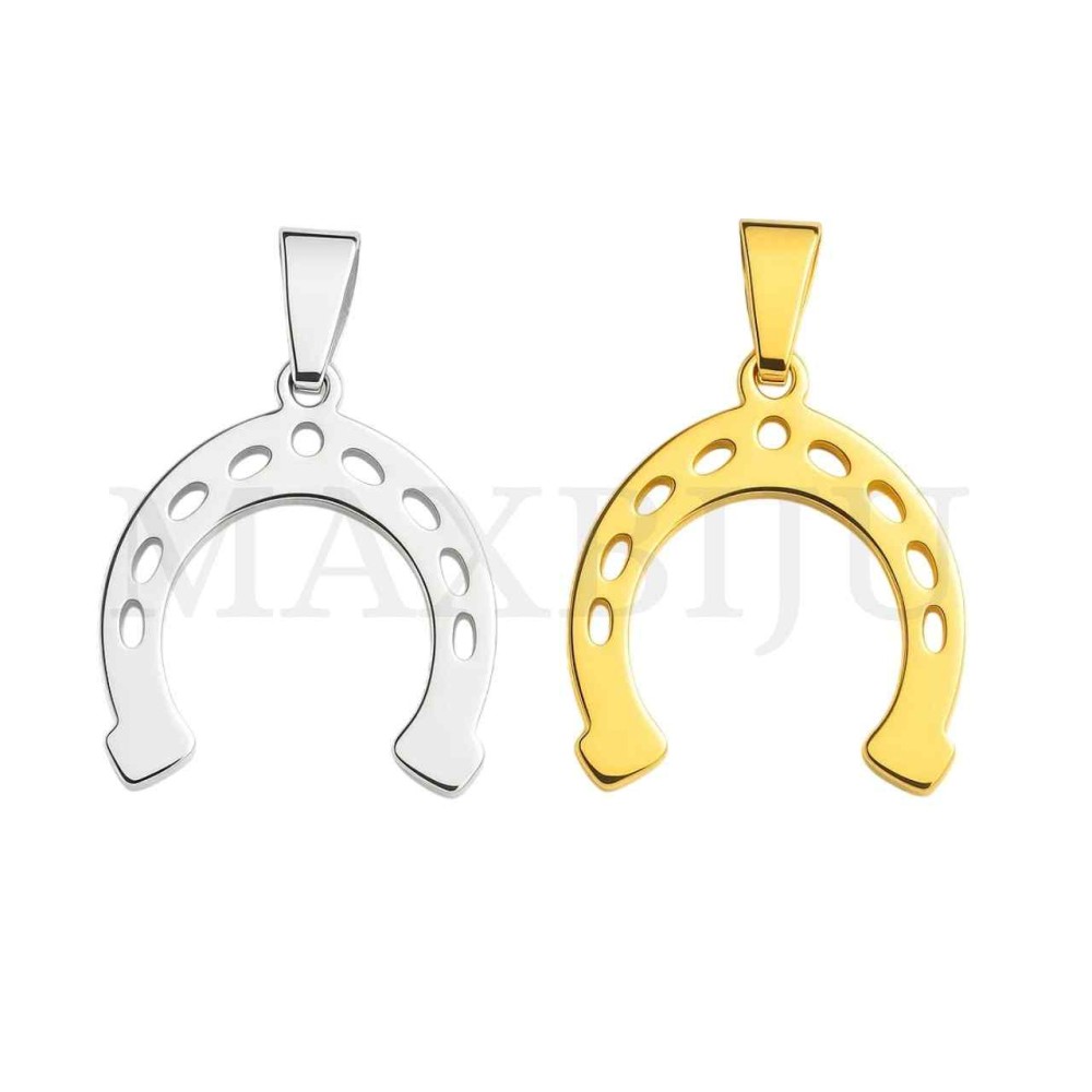 Stainless Steel Horse Pendant 20x20mm