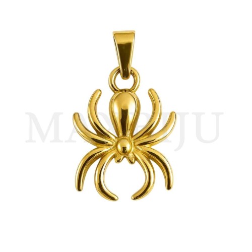 Stainless Steel Spider Pendant 20x25mm