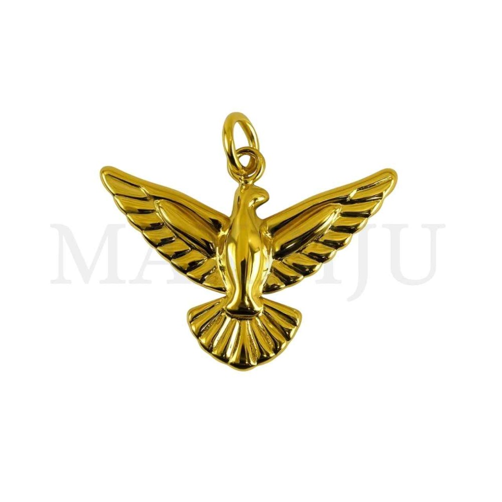 Stainless Steel Bird Pendant 18x15mm
