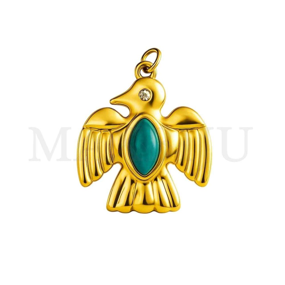 Stainless Steel Eagle Pendant 20x22mm