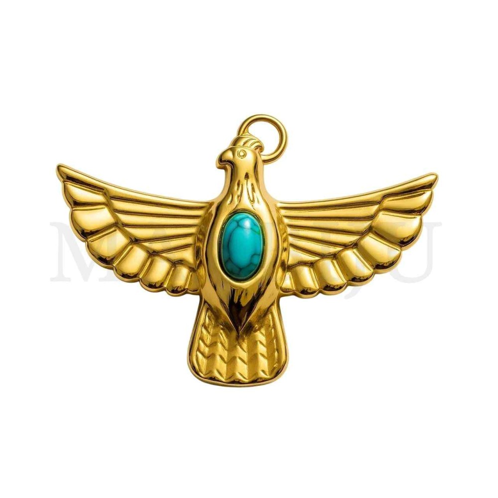 Stainless Steel Eagle Pendant 34x24mm