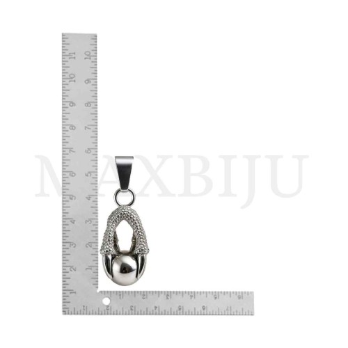 Stainless Steel Dragon Paw 21x40mm