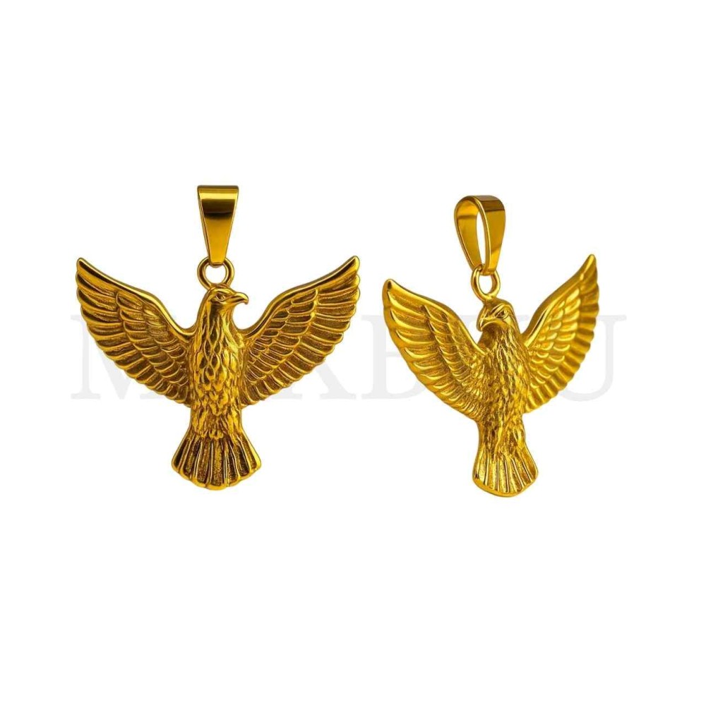 Stainless Steel Eagle Pendant 45x30mm