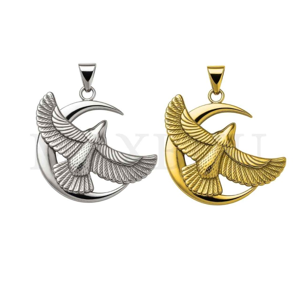Stainless Steel Eagle Pendant 55mm