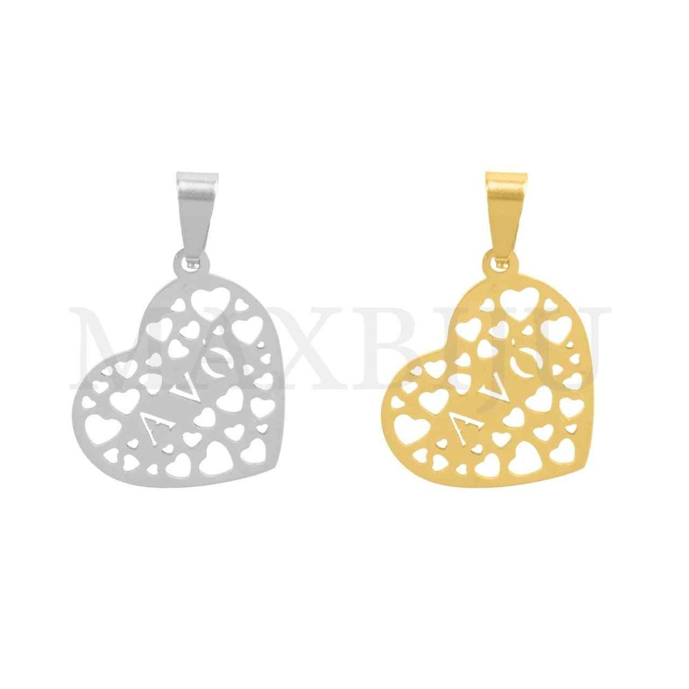 Stainless Steel Pendant - Avó 21x18mm