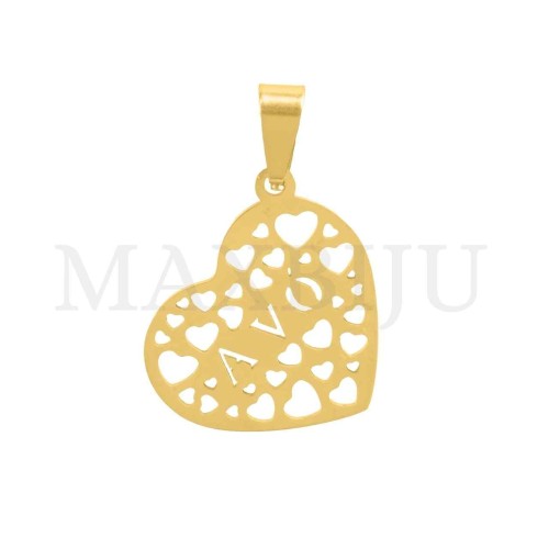 Stainless Steel Pendant - Avó 21x18mm