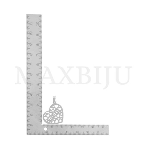 Stainless Steel Pendant - Mãe 21x18mm