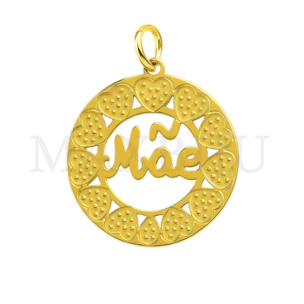 Stainless Steel Pendant - Mãe (20mm)