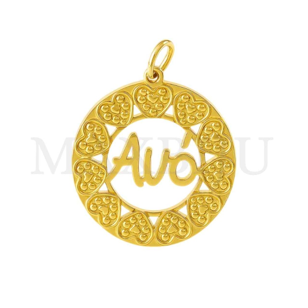Stainless Steel Pendant - Avó (20mm)