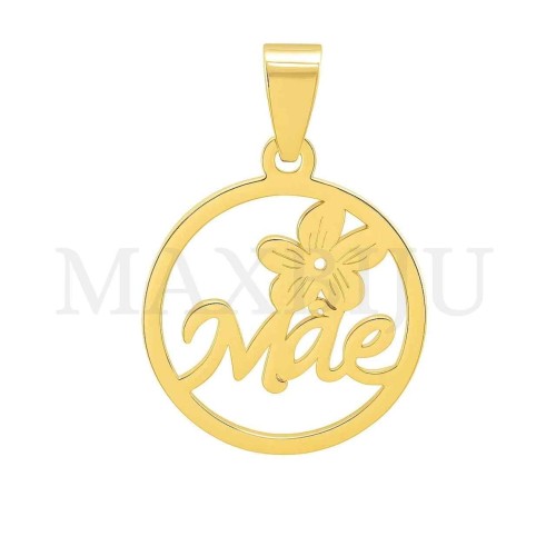 Stainless Steel Pendant - Mãe (25mm)