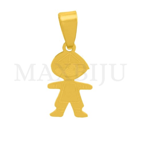 Stainless Steel Pendant - Boy 11x20mm