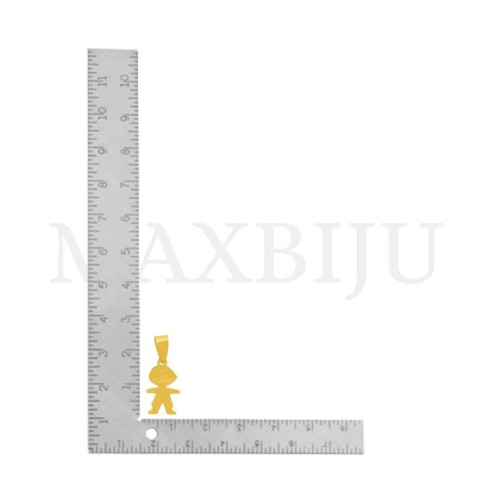 Stainless Steel Pendant - Boy 11x20mm