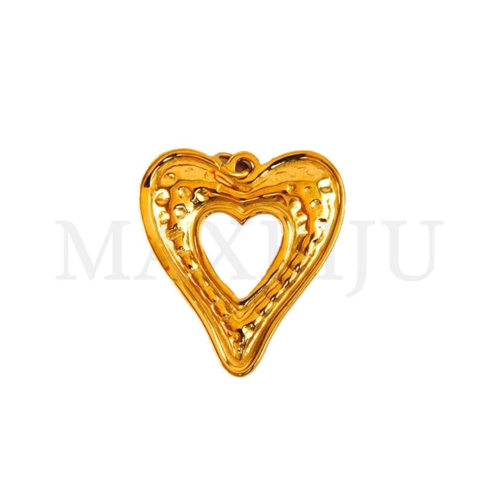 Stainless Steel Heart Pendant 
20x23mm.