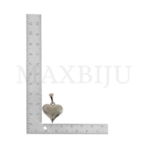 Stainless Steel Heart Pendant 
20x21mm.