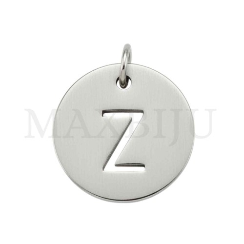 Steel 12mm Round Medal Letter