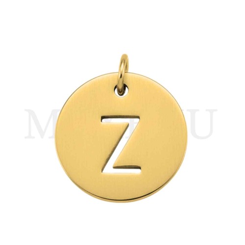Steel 12mm Round Medal Letter