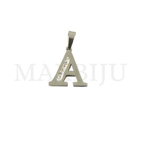 Steel 16mm Pendant Letter
