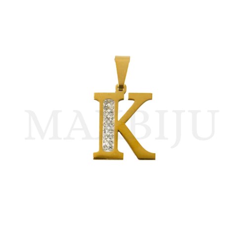 Steel 16mm Pendant Letter