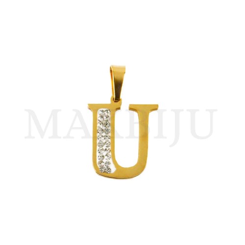 Steel 16mm Pendant Letter