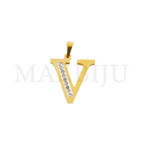 Steel 16mm Pendant Letter