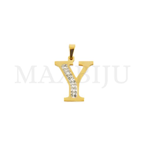 Steel 16mm Pendant Letter