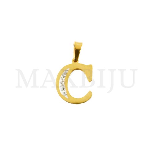 Steel 16mm Pendant Letter