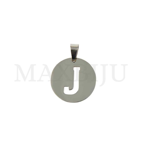 Steel 25mm Round Medal Letter