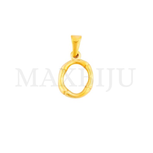 Steel 18mm Pendant Letter