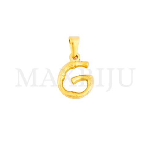 Steel 18mm Pendant Letter