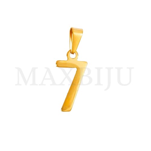 Steel 18mm Pendant - Numbers