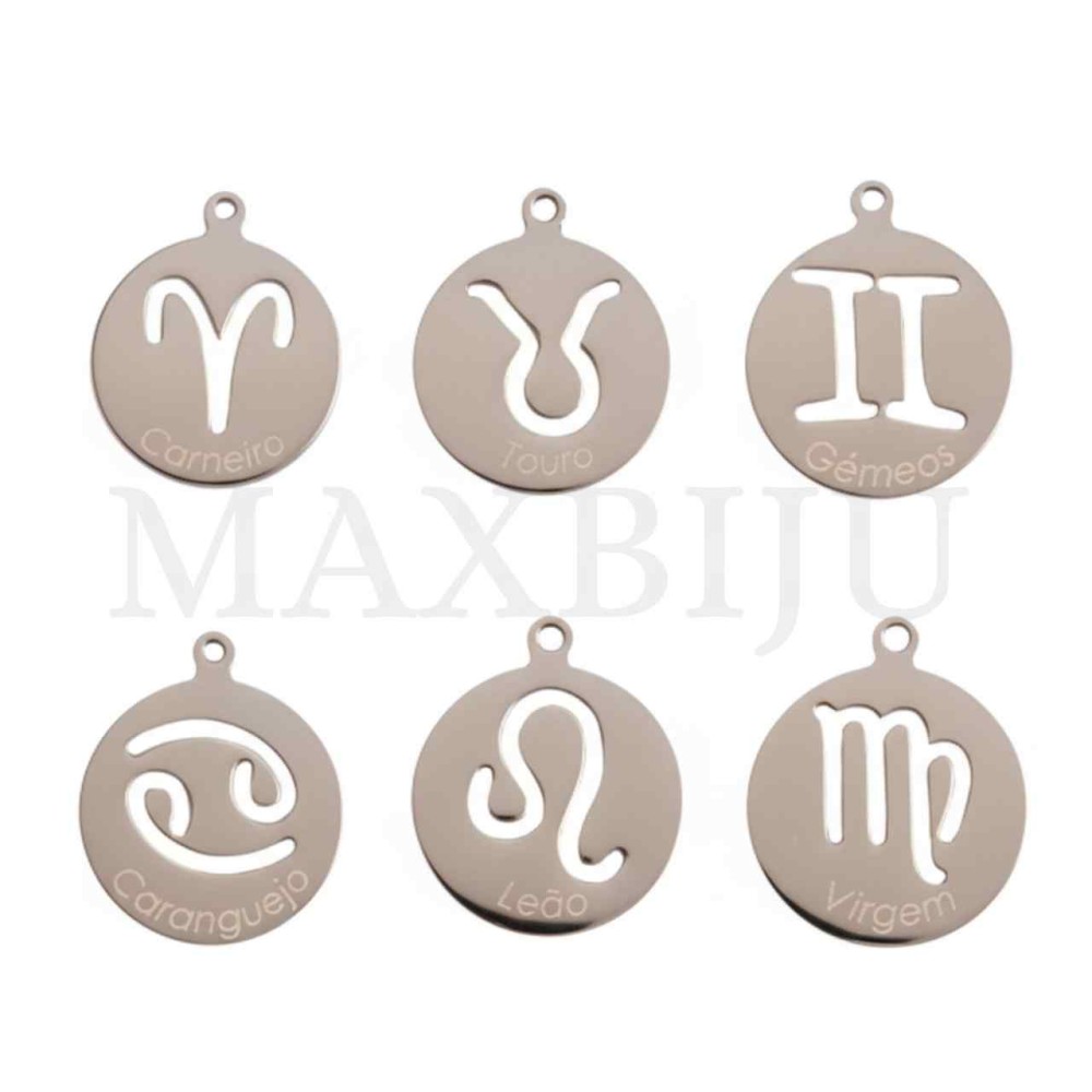 Steel 15mm Pendant - Signs