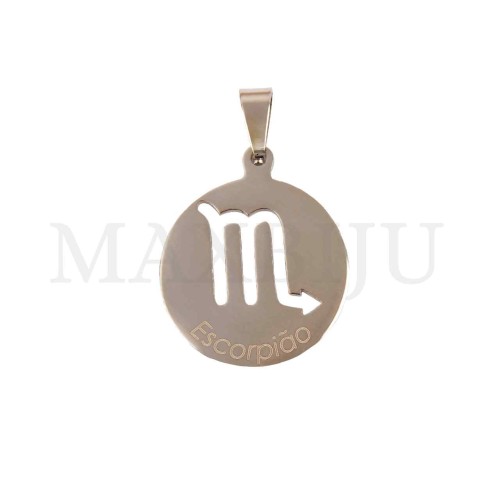 Steel 20mm Pendant - Carneiro