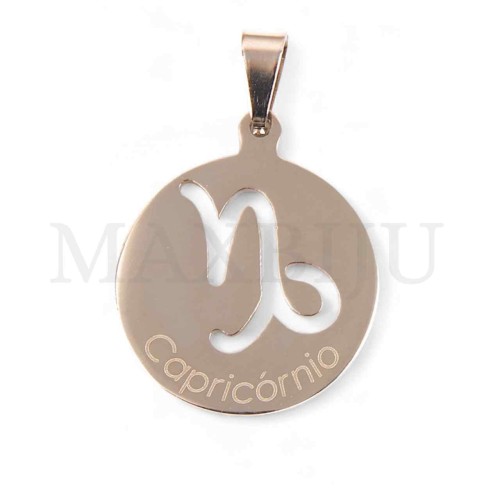Steel 20mm Pendant - Carneiro