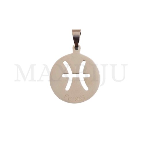 Steel 20mm Pendant - Carneiro