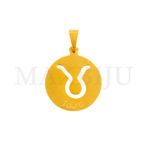 Steel 20mm Pendant - Carneiro