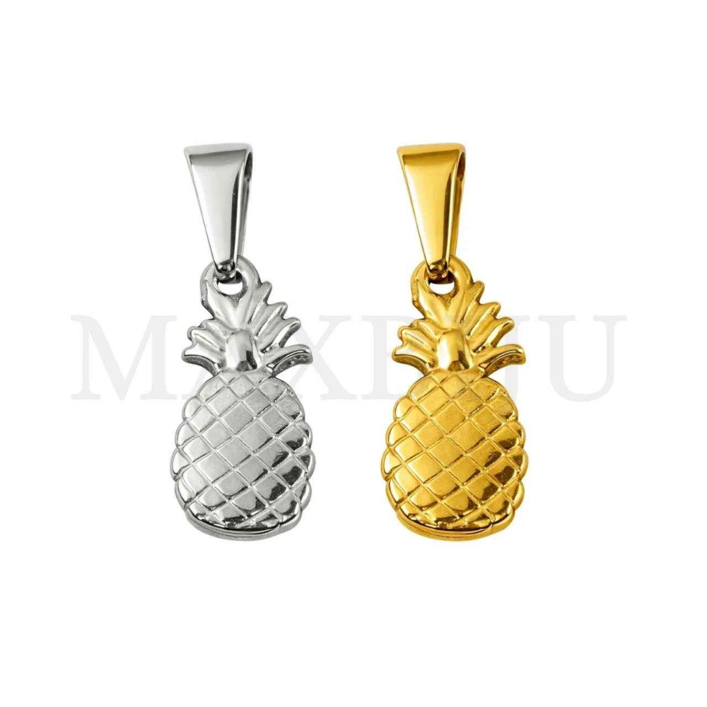 Stainless Steel Pineaple Pendant 9x16mm